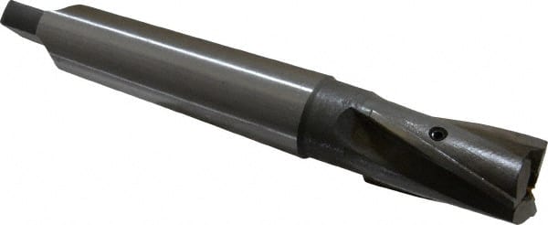 Value Collection - 1" Diam, 3 Flutes, Morse Taper Shank, Interchangeable Pilot Counterbore - A1 Tooling