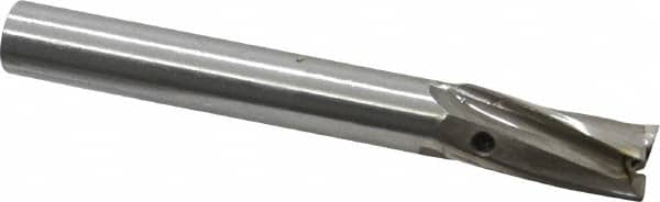 Value Collection - 35/64" Diam, 1/2" Shank, Diam, 3 Flutes, Straight Shank, Interchangeable Pilot Counterbore - A1 Tooling