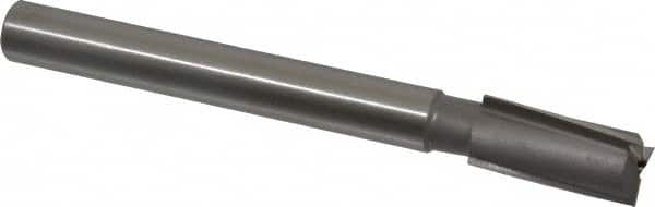 Value Collection - 39/64" Diam, 1/2" Shank, Diam, 3 Flutes, Straight Shank, Interchangeable Pilot Counterbore - A1 Tooling