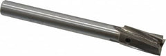 Value Collection - 43/64" Diam, 1/2" Shank, Diam, 3 Flutes, Straight Shank, Interchangeable Pilot Counterbore - A1 Tooling