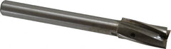 Value Collection - 45/64" Diam, 1/2" Shank, Diam, 3 Flutes, Straight Shank, Interchangeable Pilot Counterbore - A1 Tooling