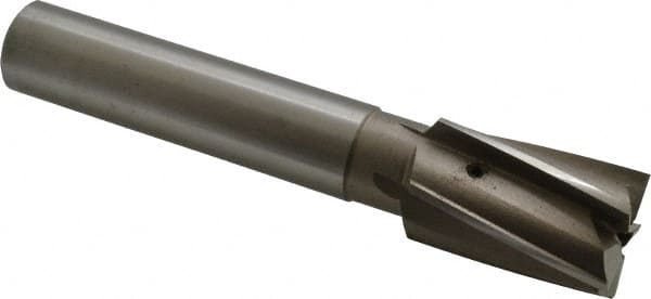 Value Collection - 1-5/16" Diam, 1" Shank, Diam, 5 Flutes, Straight Shank, Interchangeable Pilot Counterbore - A1 Tooling