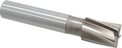 Value Collection - 1-9/16" Diam, 1-1/4" Shank, Diam, 5 Flutes, Straight Shank, Interchangeable Pilot Counterbore - A1 Tooling