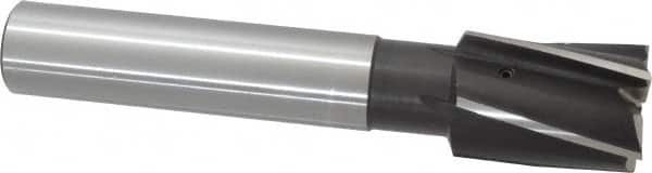 Value Collection - 1-11/16" Diam, 1-1/4" Shank, Diam, 5 Flutes, Straight Shank, Interchangeable Pilot Counterbore - A1 Tooling