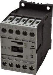 Eaton Cutler-Hammer - 3 Pole, 24 to 27 Coil VDC, 20 Amp, Nonreversible Open Enclosure IEC Contactor - 1 Phase hp: 0.25 at 115 V, 0.75 at 200 V, 1 at 230 V, 3 Phase hp: 1.5 at 200 V, 2 at 230 V, 3 at 460 V, 5 at 575 V, 7 Amp Inductive Load Rating Listed - A1 Tooling