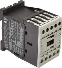 Eaton Cutler-Hammer - 3 Pole, 24 Coil VAC, 20 Amp, Nonreversible Open Enclosure IEC Contactor - 1 Phase hp: 1 at 115 V, 2 at 200 V, 2 at 230 V, 3 Phase hp: 10 at 460 V, 10 at 575 V, 3 at 200 V, 3 at 230 V, 12 Amp Inductive Load Rating Listed - A1 Tooling