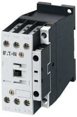 Eaton Cutler-Hammer - 3 Pole, 24 Coil VAC, 18 Amp, Nonreversible Open Enclosure IEC Contactor - 1 Phase hp: 2 at 115 V, 2 at 200 V, 3 at 230 V, 3 Phase hp: 10 at 460 V, 15 at 575 V, 5 at 200 V, 5 at 230 V, 18 Amp Inductive Load Rating Listed - A1 Tooling