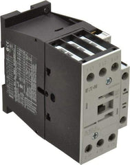 Eaton Cutler-Hammer - 3 Pole, 24 Coil VAC, 40 Amp, Nonreversible Open Enclosure IEC Contactor - 1 Phase hp: 2 at 115 V, 3 at 200 V, 5 at 230 V, 3 Phase hp: 10 at 230 V, 15 at 460 V, 20 at 575 V, 7.5 at 200 V, 25 Amp Inductive Load Rating Listed - A1 Tooling