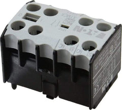 Eaton Cutler-Hammer - 6 to 9 Amp, Contactor Front Mount Auxiliary Contact - For Use with Miniature Contactor and XTRM Miniature Control Relay - A1 Tooling