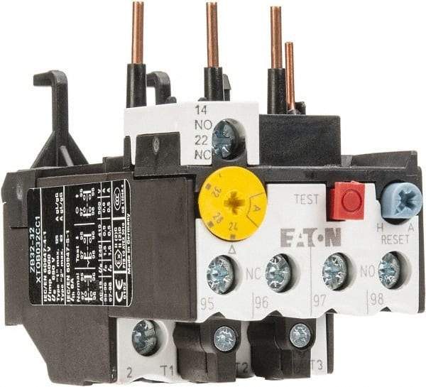 Eaton Cutler-Hammer - 24 to 32 Amp, 690 VAC, Thermal IEC Overload Relay - Trip Class 10, For Use with 25-32A Contactors - A1 Tooling