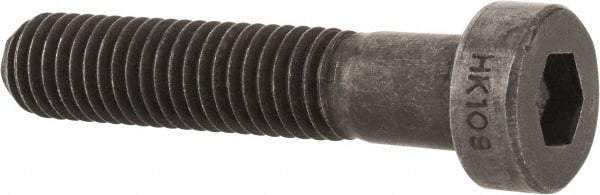 Holo-Krome - M8x1.25 Metric Coarse Hex Socket Drive, Low Socket Cap Screw - Grade 10.9 Alloy Steel, Black Oxide Finish, Partially Threaded, 40mm Length Under Head - A1 Tooling