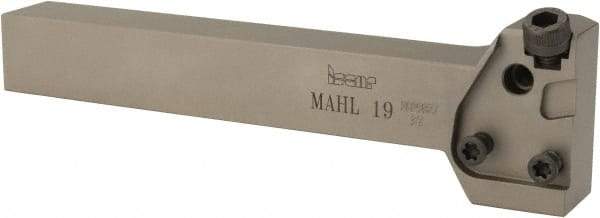 Iscar - MAH, External, Left Hand, Indexable Grooving Tool Holder - 3/4" Shank Height, 3/4" Shank Width, 142.24mm OAL - A1 Tooling