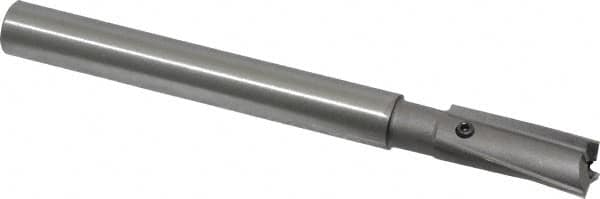 Made in USA - 13/32" Diam, 3/8" Shank, Diam, 3 Flutes, Straight Shank, Interchangeable Pilot Counterbore - A1 Tooling