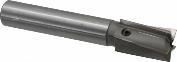 Made in USA - 1-1/4" Diam, 1" Shank, Diam, 5 Flutes, Straight Shank, Interchangeable Pilot Counterbore - A1 Tooling