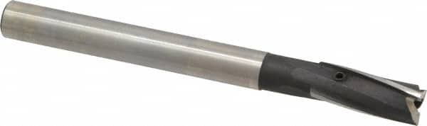 Value Collection - 13/32" Diam, 3/8" Shank, Diam, 3 Flutes, Straight Shank, Interchangeable Pilot Counterbore - A1 Tooling