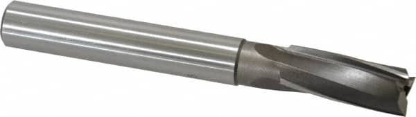 Value Collection - 17/32" Diam, 1/2" Shank, Diam, 3 Flutes, Straight Shank, Interchangeable Pilot Counterbore - A1 Tooling