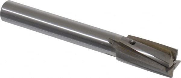 Value Collection - 5/8" Diam, 1/2" Shank, Diam, 4 Flutes, Straight Shank, Interchangeable Pilot Counterbore - A1 Tooling