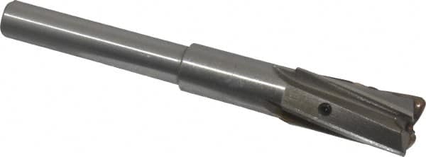 Value Collection - 3/4" Diam, 1/2" Shank, Diam, 4 Flutes, Straight Shank, Interchangeable Pilot Counterbore - A1 Tooling