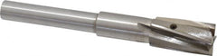 Value Collection - 25/32" Diam, 1/2" Shank, Diam, 4 Flutes, Straight Shank, Interchangeable Pilot Counterbore - A1 Tooling