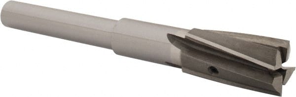 Value Collection - 13/16" Diam, 1/2" Shank, Diam, 4 Flutes, Straight Shank, Interchangeable Pilot Counterbore - A1 Tooling