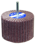 3 x 2 x 1/4" - 120 Grit - Aluminum Oxide - Non-Woven Flap Wheel - A1 Tooling