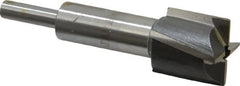 Value Collection - 27/32" Diam, 1/4" Shank, Diam, 4 Flutes, Straight Shank, Interchangeable Pilot Counterbore - A1 Tooling