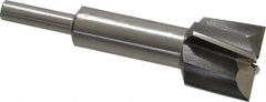 Value Collection - 29/32" Diam, 1/4" Shank, Diam, 4 Flutes, Straight Shank, Interchangeable Pilot Counterbore - A1 Tooling