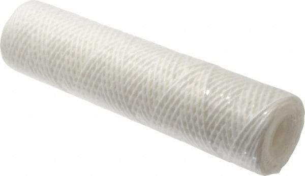 Parker - 2-1/2" OD, 25µ, Polyester String-Wound Cartridge Filter - 10" Long - A1 Tooling