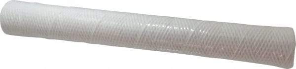 Parker - 2-1/2" OD, 25µ, Polyester String-Wound Cartridge Filter - 20" Long - A1 Tooling