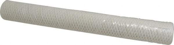 Parker - 2-1/2" OD, 50µ, Polyester String-Wound Cartridge Filter - 20" Long - A1 Tooling