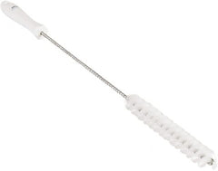 Vikan - 3/4" Diam Polyester Valve Brush - 19-5/8" OAL, 5-3/4" Head Length, Polypropylene & Stainless Steel Handle - A1 Tooling