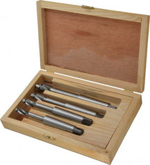 Value Collection - 1/4" to 1/2" Socket-Head Cap Screw Compatible, High Speed Steel, Solid Pilot Counterbore Set - A1 Tooling