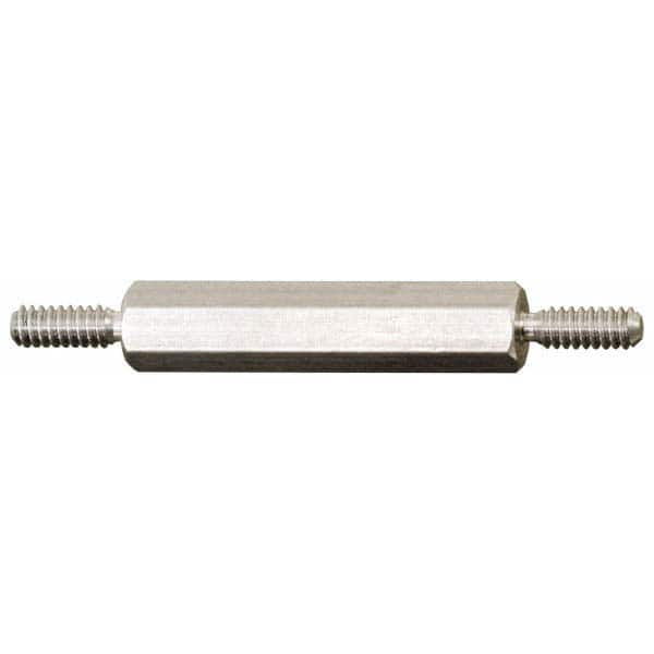 Electro Hardware - #6-32, 3/16" OAL, 1/4" Across Flats, Steel Male/Male Hex Circuit Board Standoff - A1 Tooling