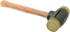 Garland - 4 Lb Head 2" Face Urethane Split Head Hammer - Wood Handle - A1 Tooling