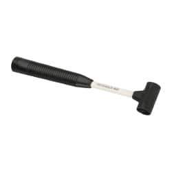 NUPLA - 1/2 Lb Composite Nonsparking Split Head Hammer without Faces - 1" Face Diam, 11" Fiberglass Handle - A1 Tooling