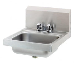 Eagle MHC - 13-1/2" Long x 9-3/4" Wide Inside, 1 Compartment, Stainless Steel Stainless Steel Hand Sink - 20 Gauge, 18-7/8" Long x 16-1/2" Wide x 14-1/4" High Outside, 6-3/4" Deep - A1 Tooling