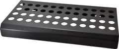 Huot - 48 Collet, DA180 Steel Collet Rack and Tray - 9-1/8 Inch Wide x 2 Inch High x 17 Inch Long - Exact Industrial Supply