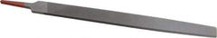 Simonds File - 12" Long, Second Cut, Flat American-Pattern File - Double Cut, Tang - A1 Tooling