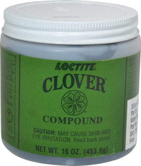 Loctite - 1 Lb Water Soluble Compound - Compound Grade Extra Fine, 280 Grit, Black & Gray, Use on General Purpose - A1 Tooling