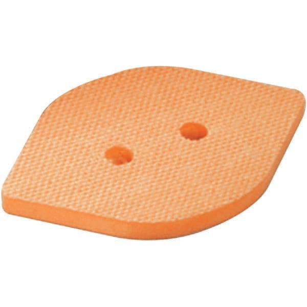 Dynabrade - 2-3/8" Wide, 3-3/4" Long, Tear Drop, Hook & Loop Face Conversion Backing Pad - A1 Tooling