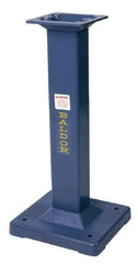 Baldor - 15-3/4 Inch Wide x 14 Inch Deep, Machine Pedestal Stand - Compatible with 6, 7, 8 and 10 Inch Grinders - A1 Tooling