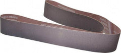 Norton - 2-1/2" Wide x 60" OAL, 80 Grit, Aluminum Oxide Abrasive Belt - Aluminum Oxide, Medium, Coated, X Weighted Cloth Backing, Series R228 - A1 Tooling