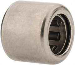 INA Bearing - 5/32" Bore Diam, 285 Lb. Dynamic Capacity, 5/32 x 9/32 x 1/4", Caged, Open End, Shell Needle Roller Bearing - 9/32" Outside Diam, 1/4" Wide - A1 Tooling