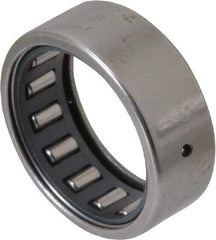 IKO - 5/8" Bore Diam, 970 Lb. Dynamic Capacity, 5/8 x 13/16 x 5/16", Caged, Open End, Shell Needle Roller Bearing - 13/16" Outside Diam, 5/16" Wide - A1 Tooling