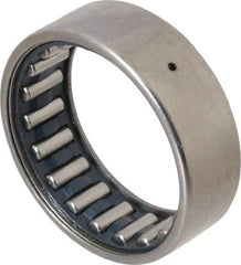 IKO - 1-1/2" Bore Diam, 5,500 Lb. Dynamic Capacity, 1-1/2 x 1-7/8 x 5/8", Caged, Open End, Shell Needle Roller Bearing - 1-7/8" Outside Diam, 5/8" Wide - A1 Tooling