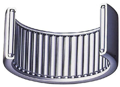 IKO - 1-5/16" Bore Diam, 4,750 Lb. Dynamic Capacity, 1-5/16 x 1-5/8 x 5/8", Caged, Open End, Shell Needle Roller Bearing - 1-5/8" Outside Diam, 5/8" Wide - A1 Tooling