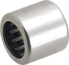 IKO - 9/16" Bore Diam, 3,250 Lb. Dynamic Capacity, 9/16 x 13/16 x 3/4", Caged, Shell Needle Roller Bearing - Heavy Section, 13/16" Outside Diam, 3/4" Wide - A1 Tooling