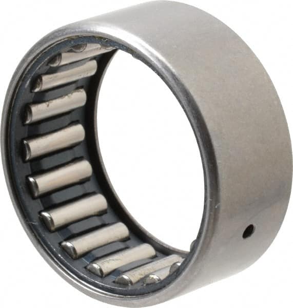 IKO - 1-3/8" Bore Diam, 6,600 Lb. Dynamic Capacity, 1-3/8 x 1-3/4 x 3/4", Caged, Shell Needle Roller Bearing - Heavy Section, 1-3/4" Outside Diam, 3/4" Wide - A1 Tooling