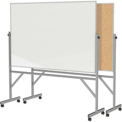 Ghent - Whiteboards & Magnetic Dry Erase Boards Type: Reversible Dry Erase/Corkboard Height (Inch): 78-1/8 - A1 Tooling