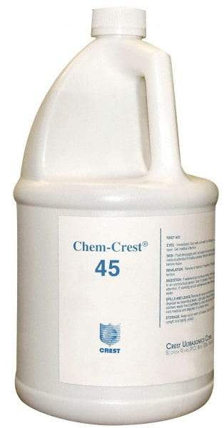 CREST ULTRASONIC - 1 Gal Bottle Ultrasonic Cleaner - Solvent-Based - A1 Tooling